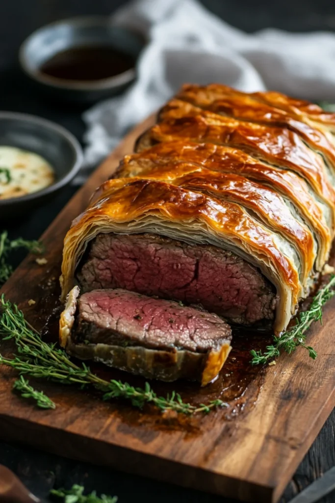 Zart gebratene Entenbrust in Orangensauce, angerichtet auf einem weißen Teller mit saftigen Orangenscheiben.