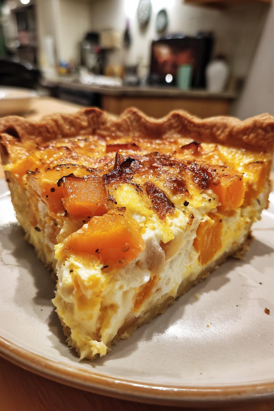 kürbis quiche rezept