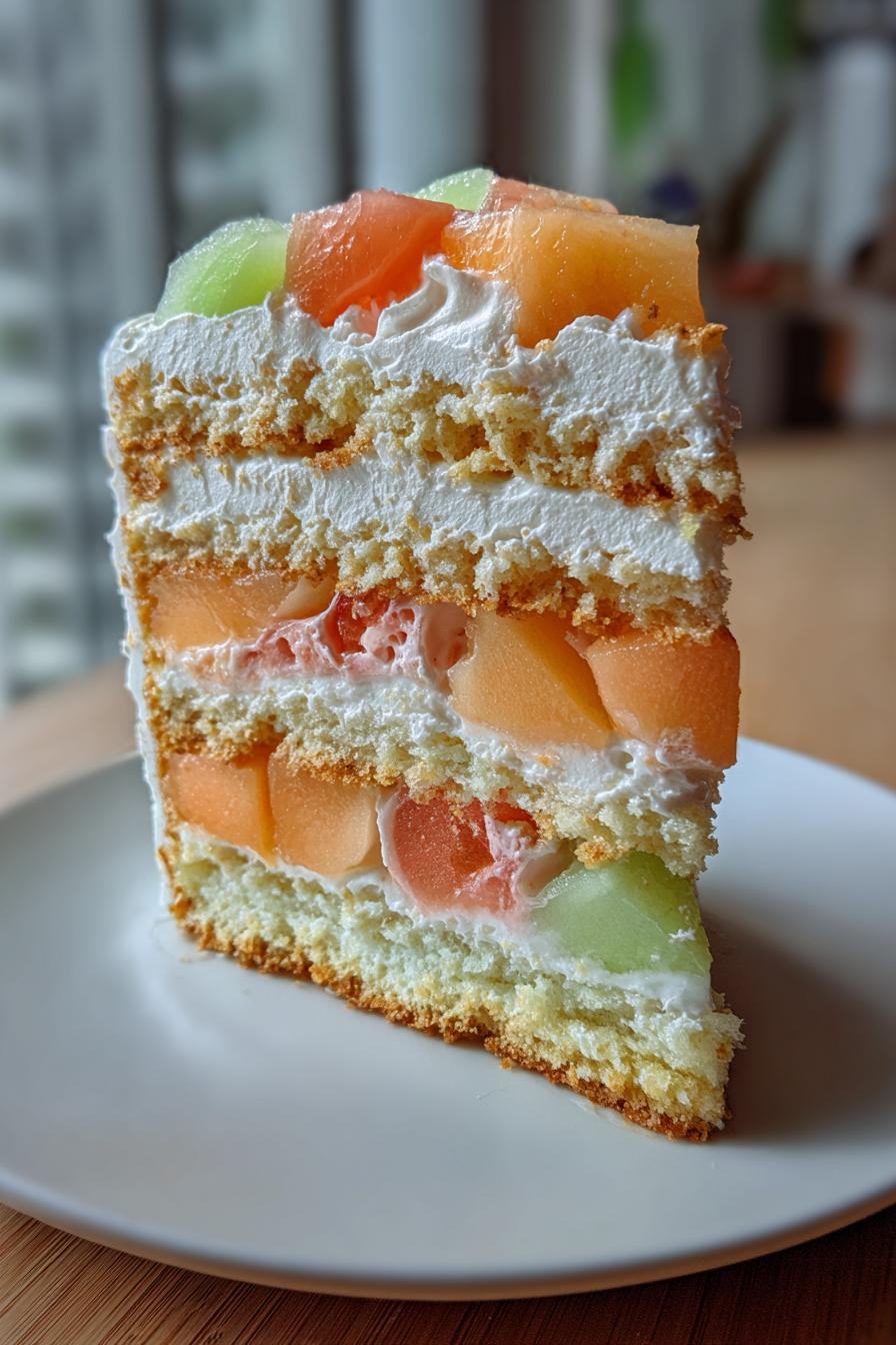 melonen torte - detail 2