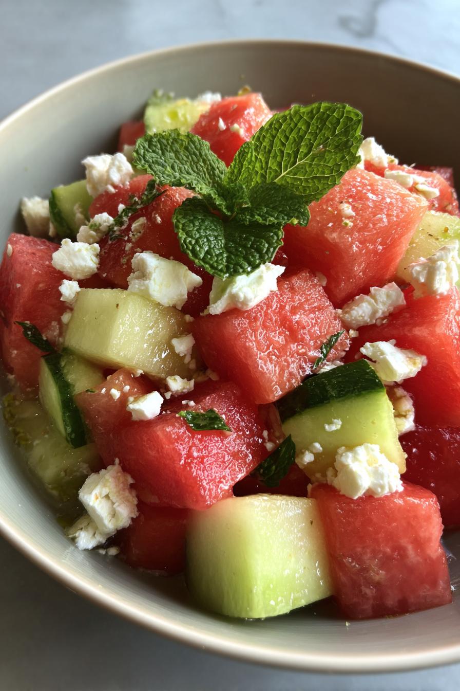 melonensalat - detail 2