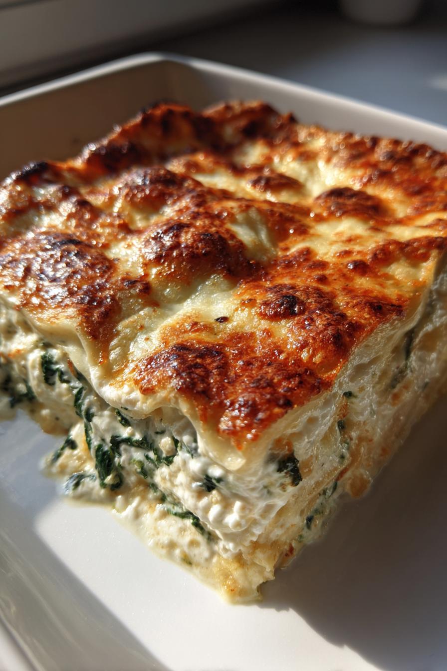 spinatlasagne - detail 1