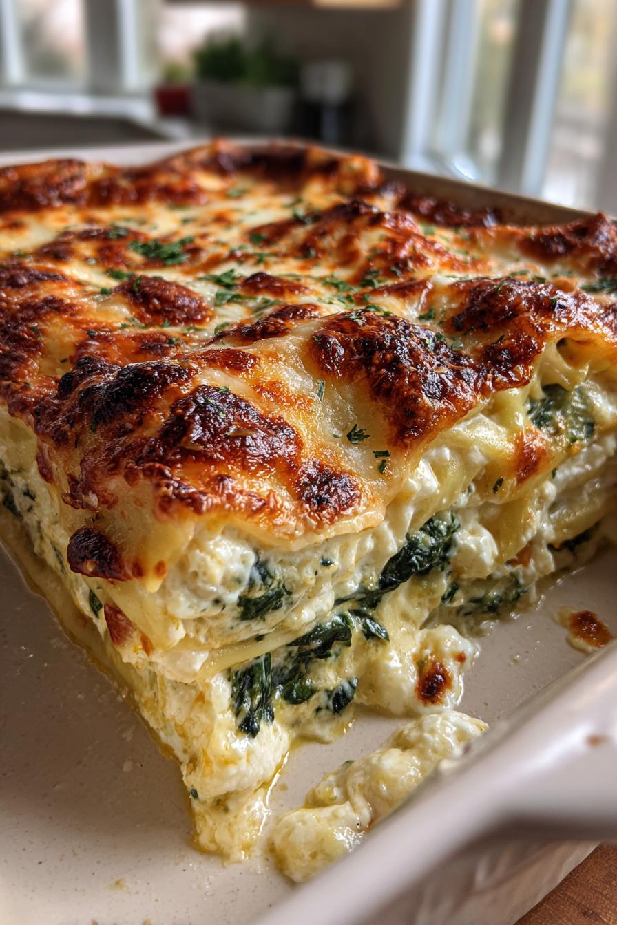 spinatlasagne - detail 3