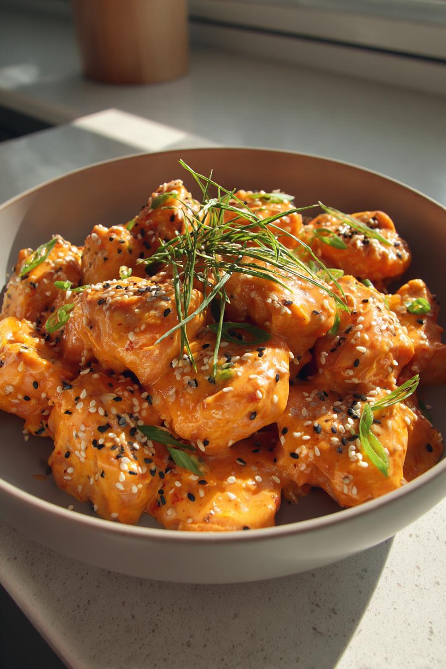 bang bang lachs bissen rezept fur einen kostlichen snack - detail 1