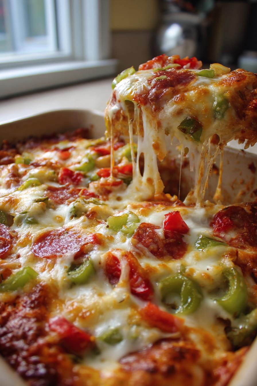 herzhafter pizzaauflauf ein genuss fur die familie - detail 2