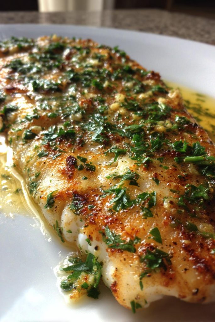 knoblauchbutterfilet aus dem meer einfach zubereiten